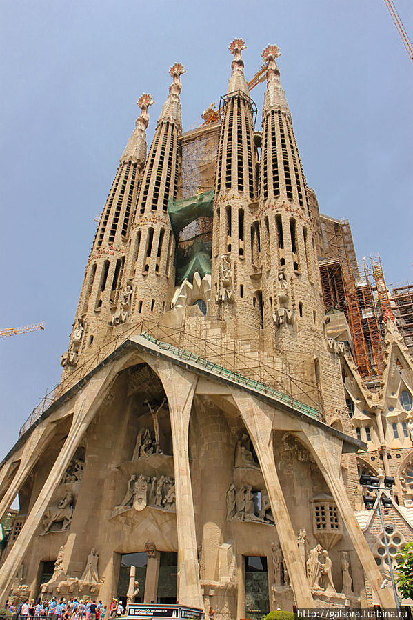 Храм Саграда Фамилия (Sagrada Família) Барселона, Испания