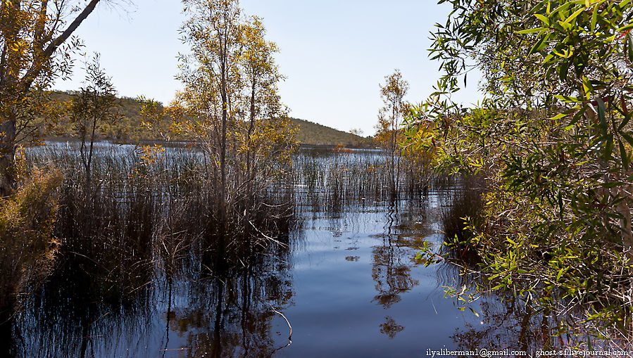 Boomerang lake