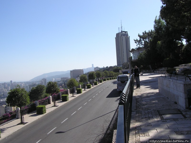 Улица Яфе Ноф. Отель Дан Панорама. Хайфа, Израиль