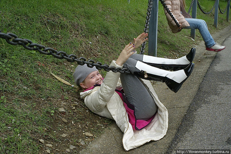 Извилистый путь на площадь Микеланджело Флоренция, Италия