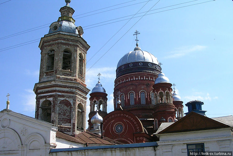 Здесь же вновь вид на троицкий собор Кировская область, Россия
