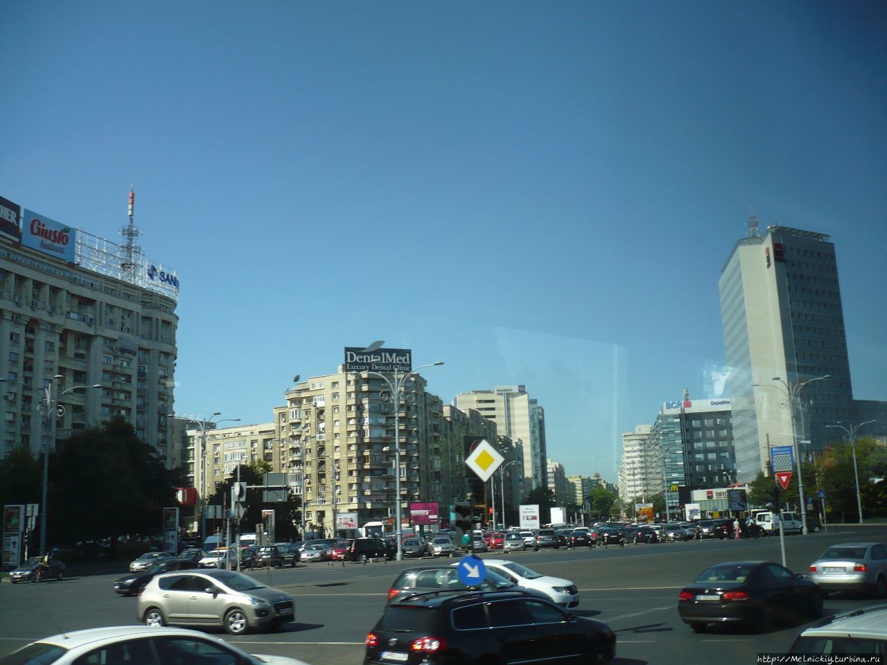 Короткая прогулка по центру Бухареста Бухарест, Румыния