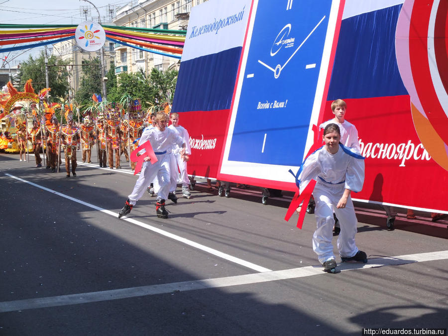 Дарю Вам тысячи улыбок!!! Красноярский карнавал, городу 386 Красноярск, Россия