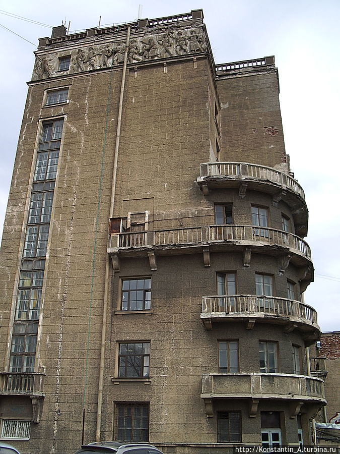 дом на Мойке (напомнил мне очень Кубу) Санкт-Петербург, Россия