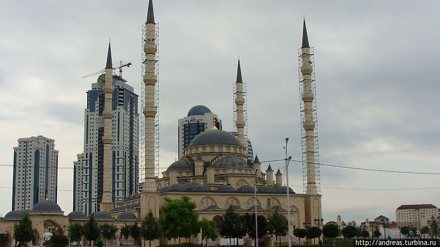 Мечеть Сердце Чечни Грозный, Россия