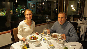 Возвращение в цивилизацию, т.е. за забор хасиенды.