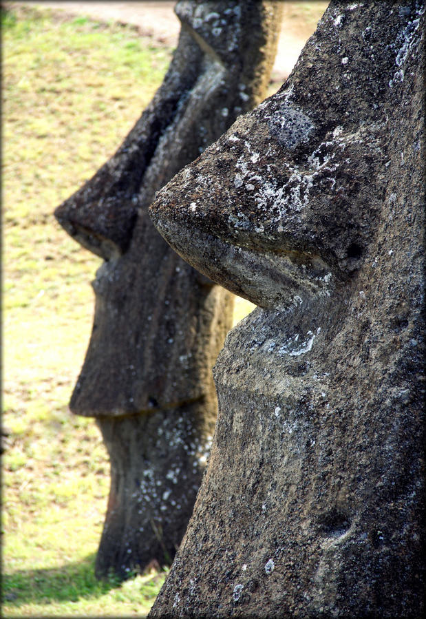 Достопримечательности острова Пасхи (RANO RARAKU) Остров Пасхи, Чили