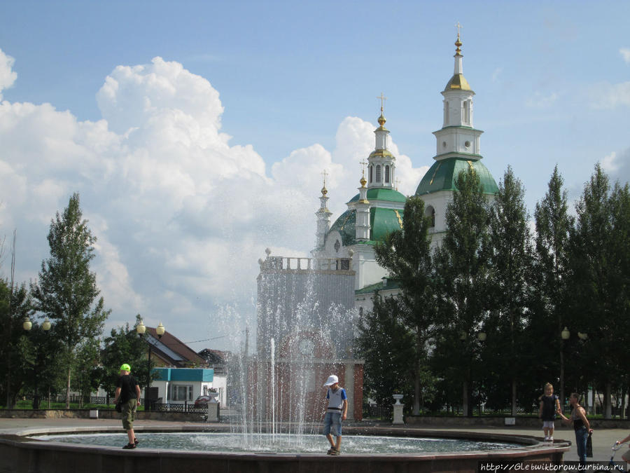 Прогулка по центру Ялуторовска в августе Ялуторовск, Россия