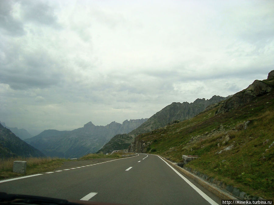 Горный перевал Susten Pass Кантон Ури, Швейцария