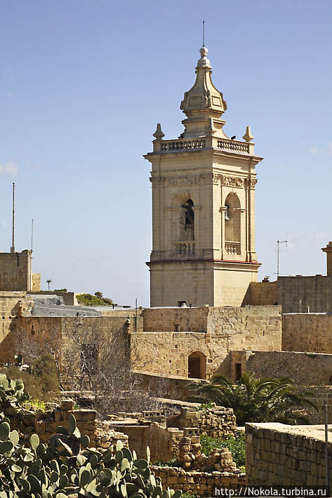 Вершина Гозо — цитадель Виктория Виктория, Мальта