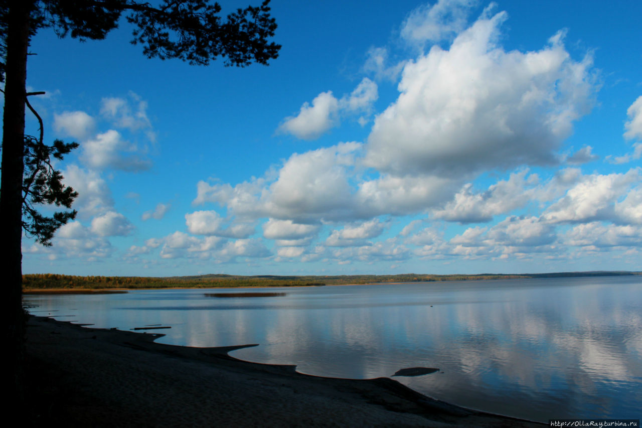 Сандал: осень, аэродром, озеро Гирвас, Россия