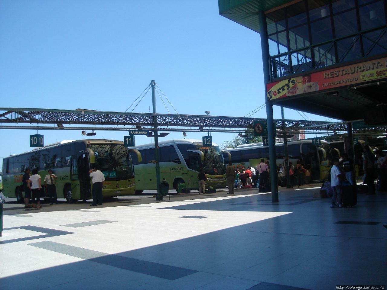 Автовокзал Аламеда Сантьяго, Чили