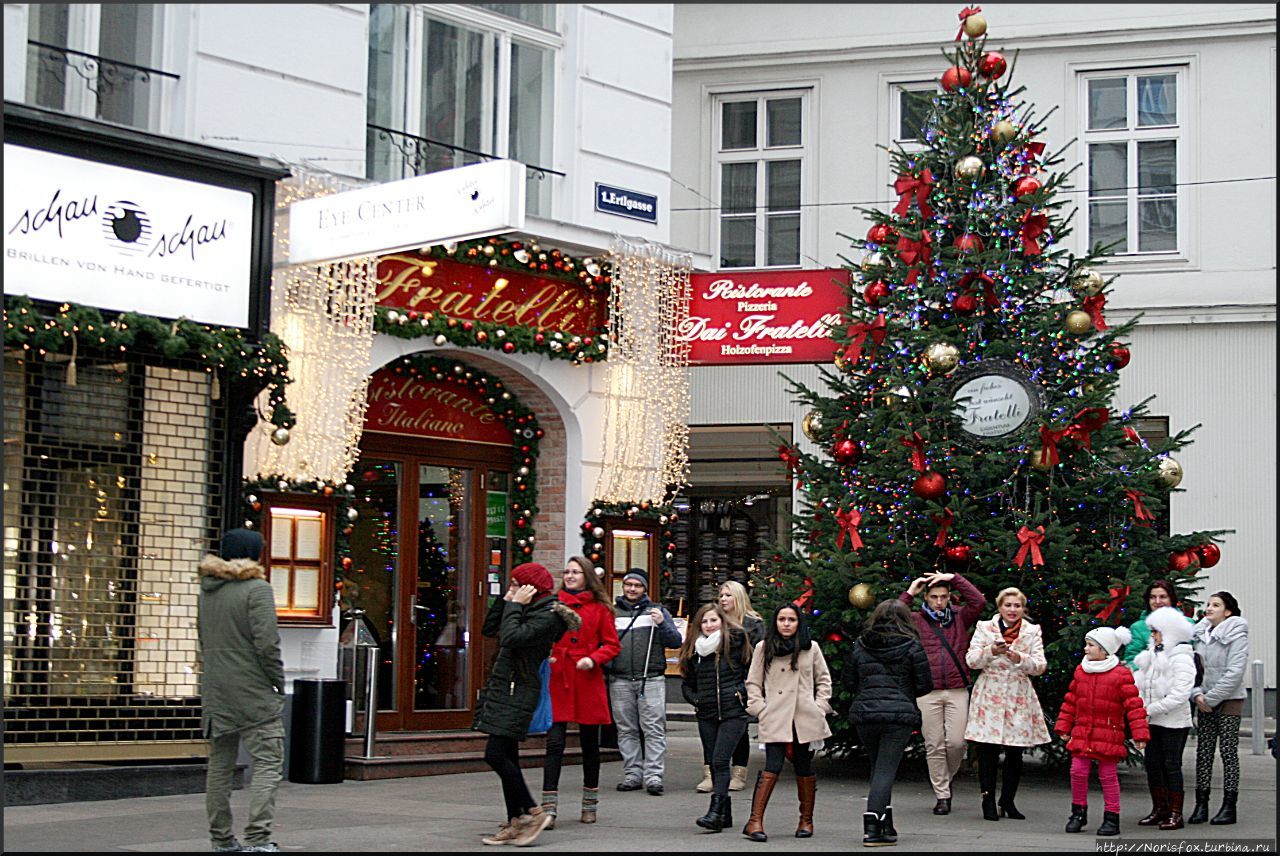 Вена накануне рождества Вена, Австрия