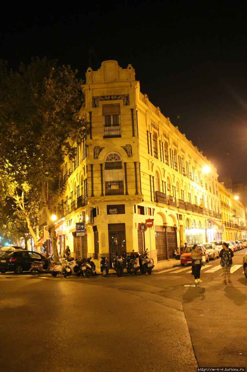 Ночная Севилья Севилья, Испания