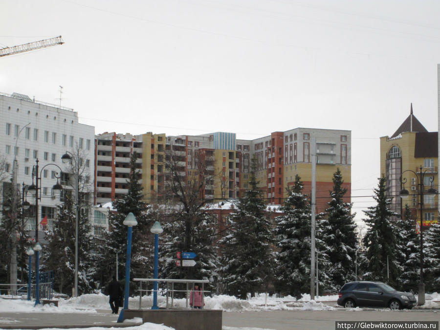 Прогулка по Тюмени в апрельский снегопад Тюмень, Россия