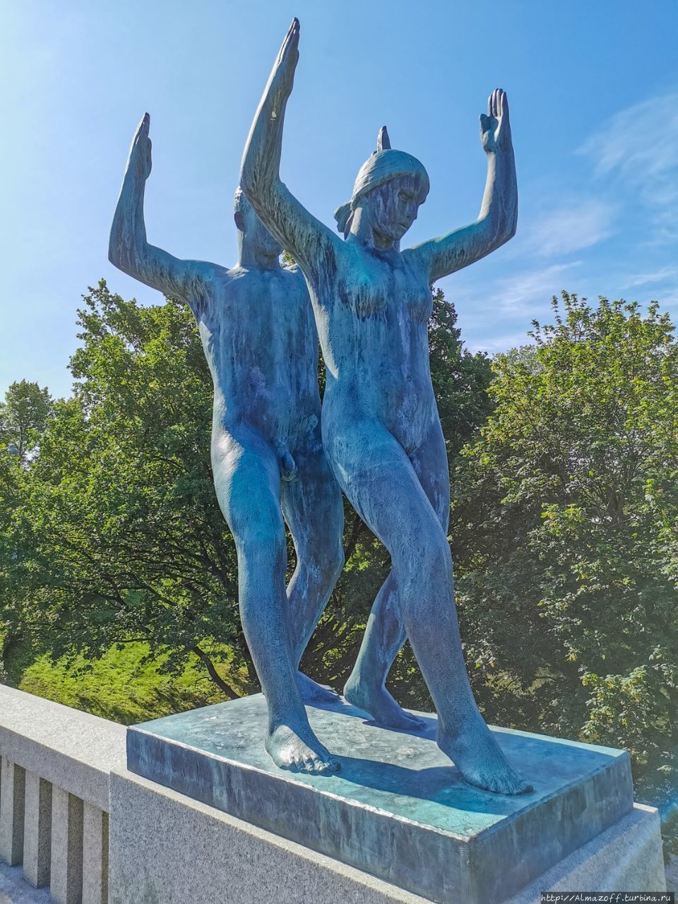 Парк скульптур Вигеланда Осло, Норвегия Парк скульптур Вигеланда Осло, Норвегия