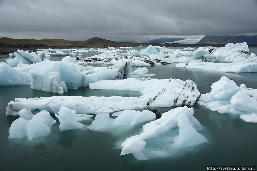 Ледяная Лагуна - потрясающе красивое место в Исландии