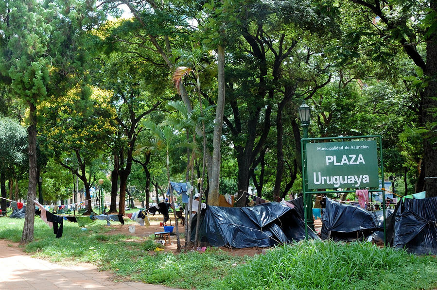 Уругвайская площадь Асунсьон, Парагвай