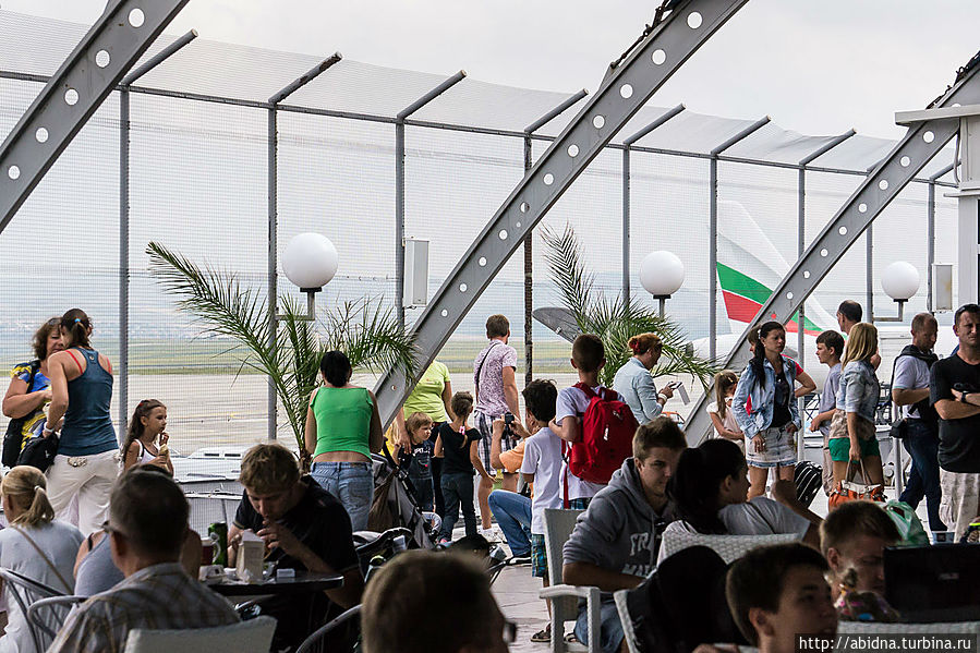 Панорамный этаж в аэропорту Бургаса Бургас, Болгария