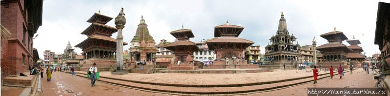 Hari Shankar Temple- слева. Из интернета Патан (Лалитпур), Непал