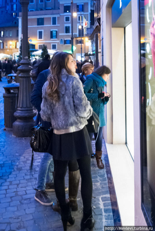 Рим вечерний Рим, Италия