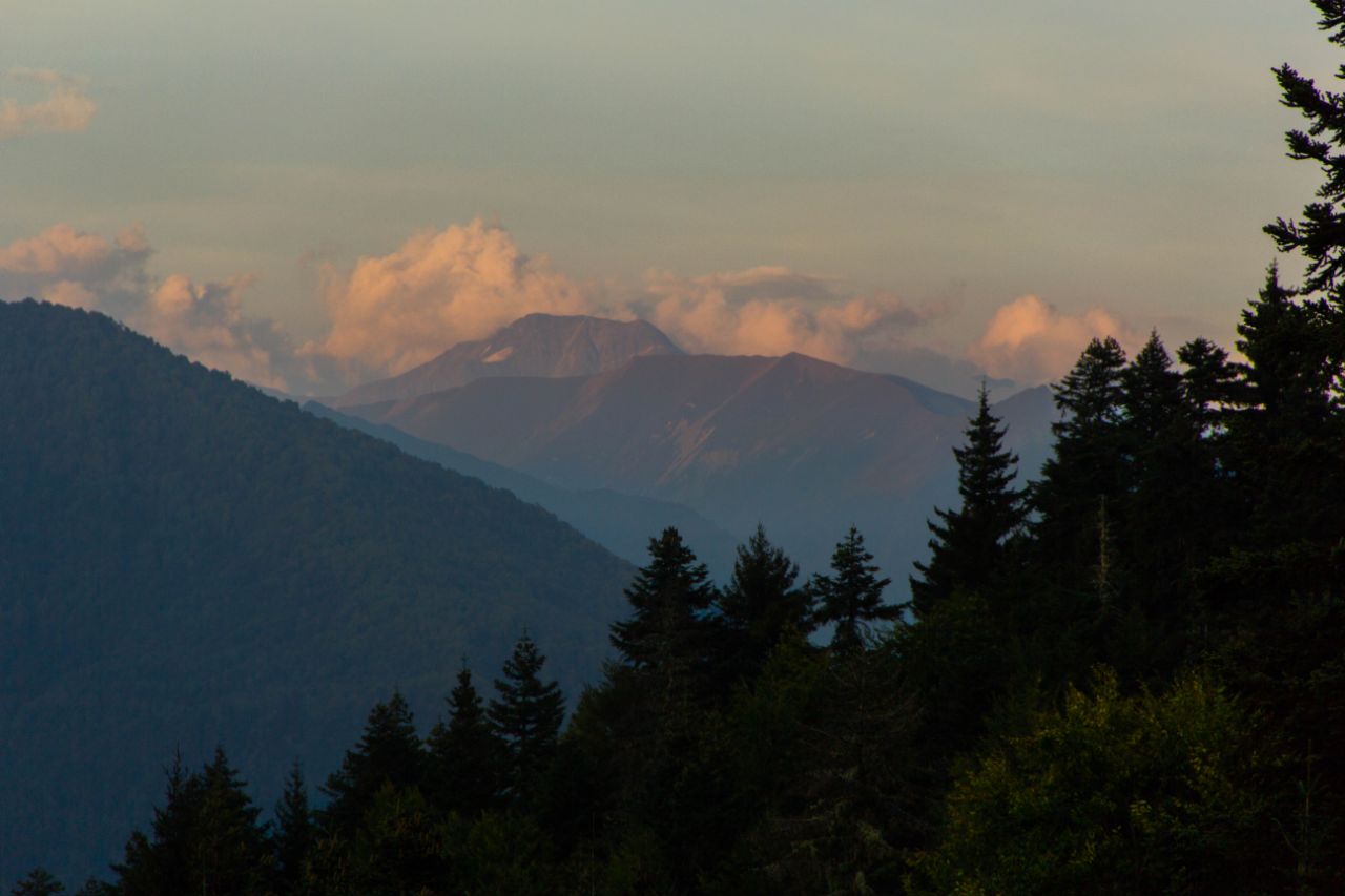 Озеро в горах Сасаши, Грузия