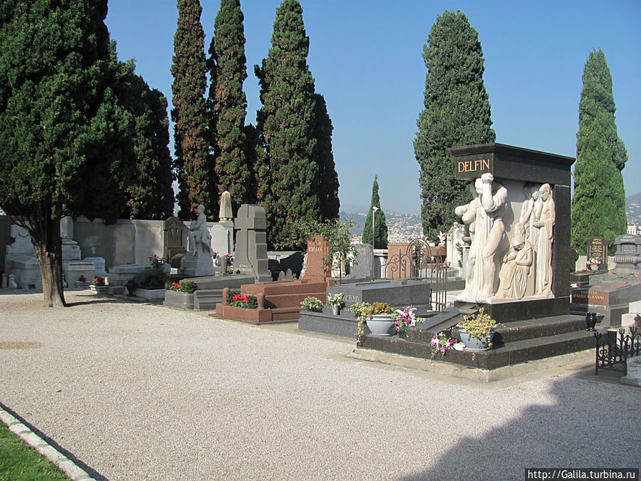 Русское кладбище Кокад. Ницца, Франция