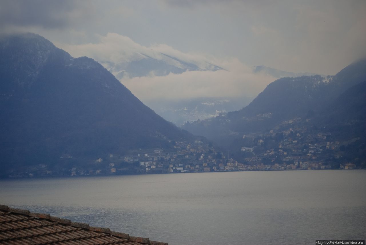 Зима на Комо Комо, Италия