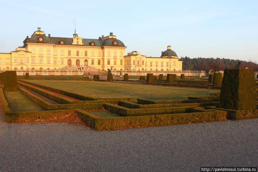 Королевский дворец в Дроттнингхольме Стокгольм, Швеция