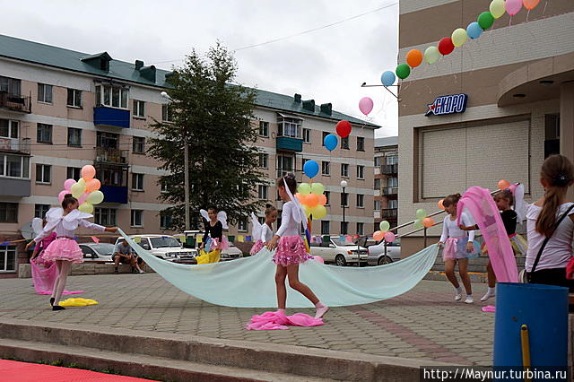 День  физкультурника    в   маленьком   городке Южно-Сахалинск, Россия