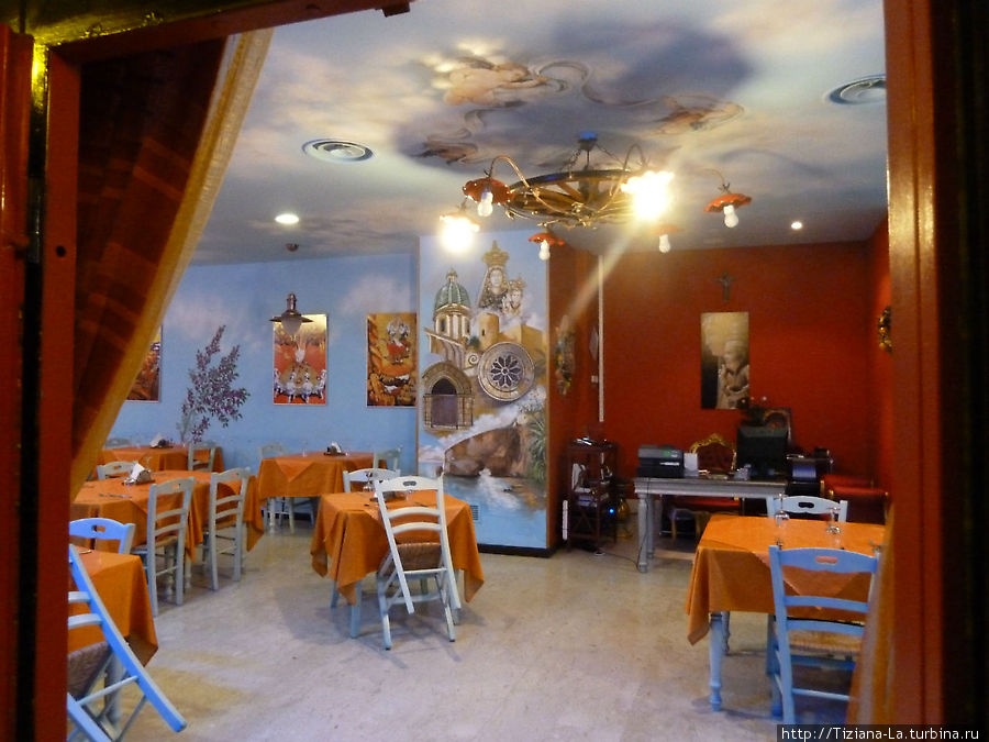 Ресторан для усталых путешественников Шакка, Италия