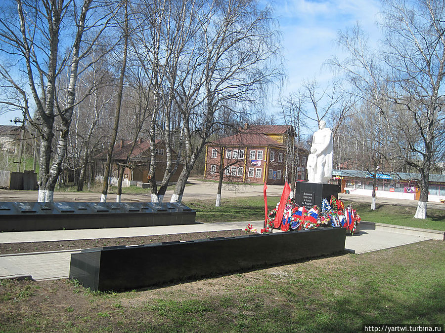 В районе от городского парка Чухлома, Россия