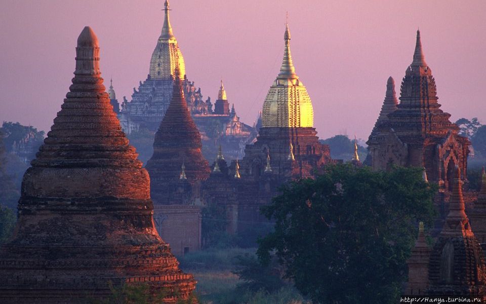 Храмы Багана. Фото из интернета