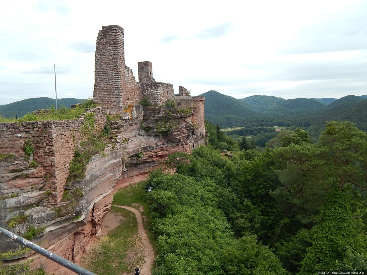 Группа замков Альтдан / Burgengruppe Altdahn, Grafendahn, Tanstein