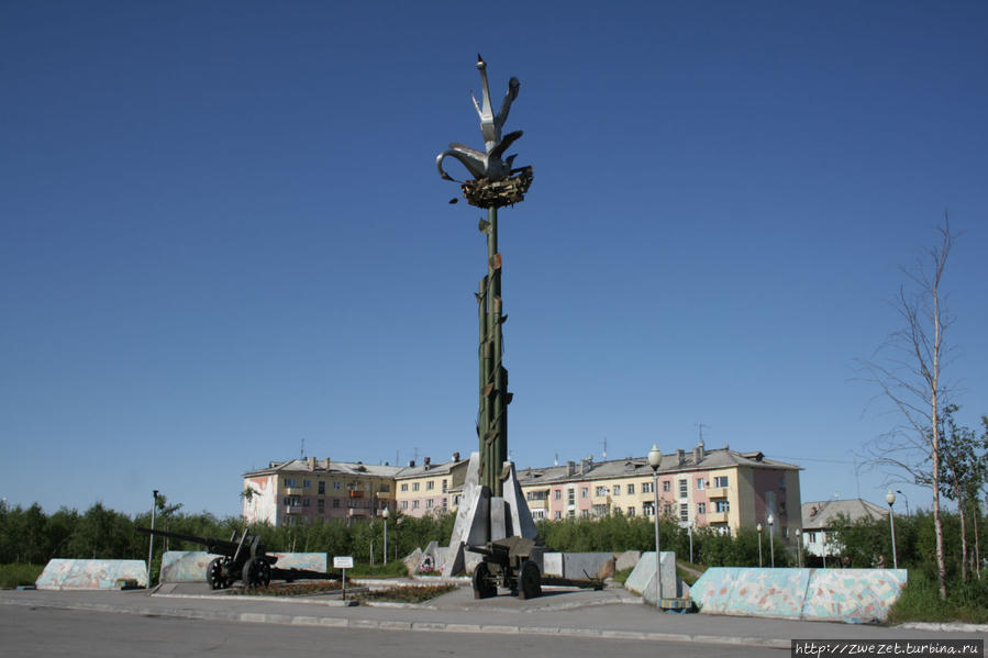 Площадь Победы Воркута, Россия