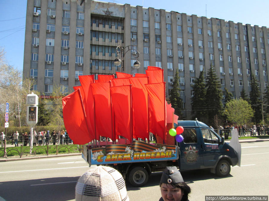 Прогулка по Тюмени в День Победы Тюмень, Россия