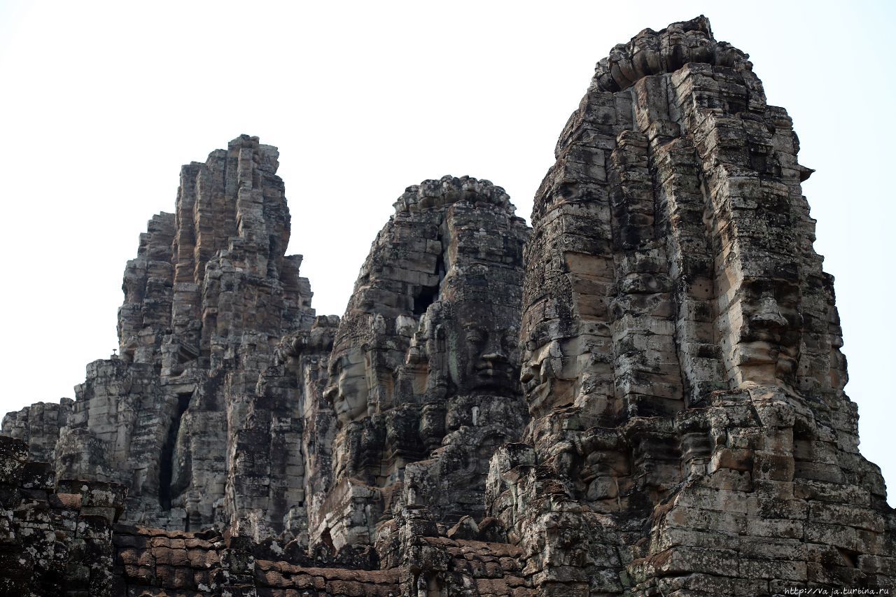 Храм Байон. Вторая часть Ангкор (столица государства кхмеров), Камбоджа