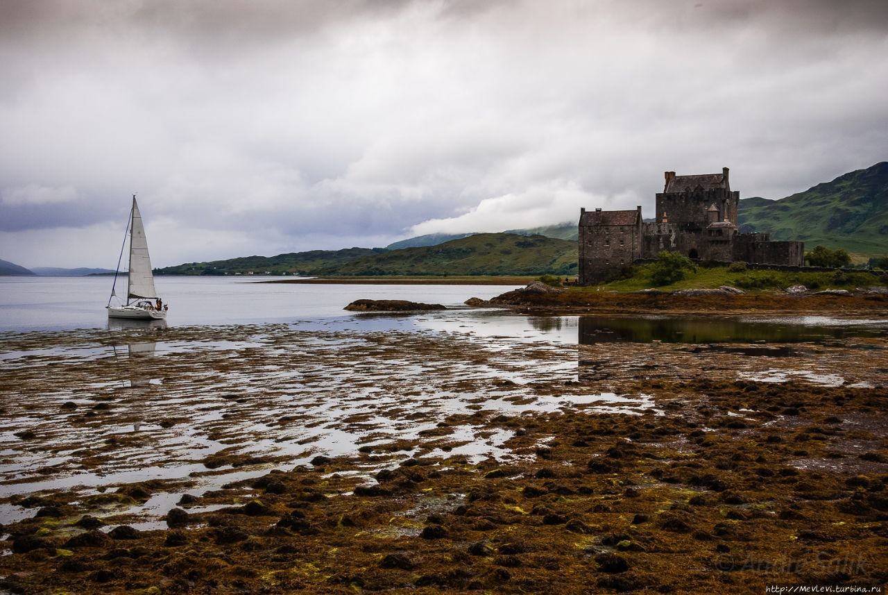 Самый романтический замок Шотландии Кайл-оф-Лохалш, Великобритания