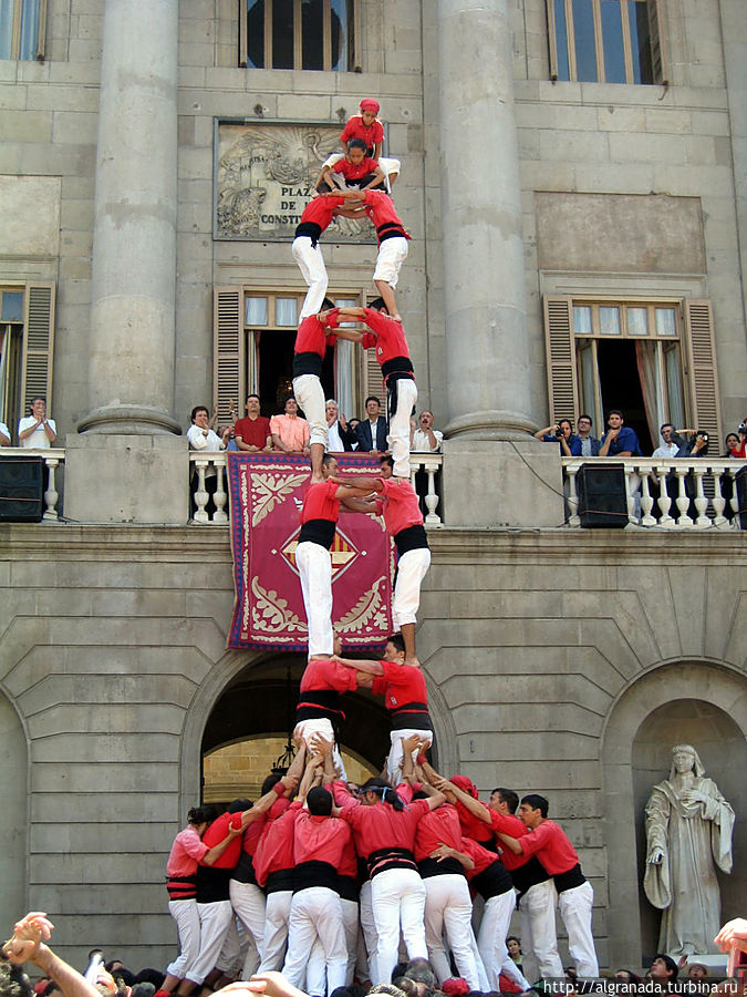 Символ сплочености каталонцев Барселона, Испания