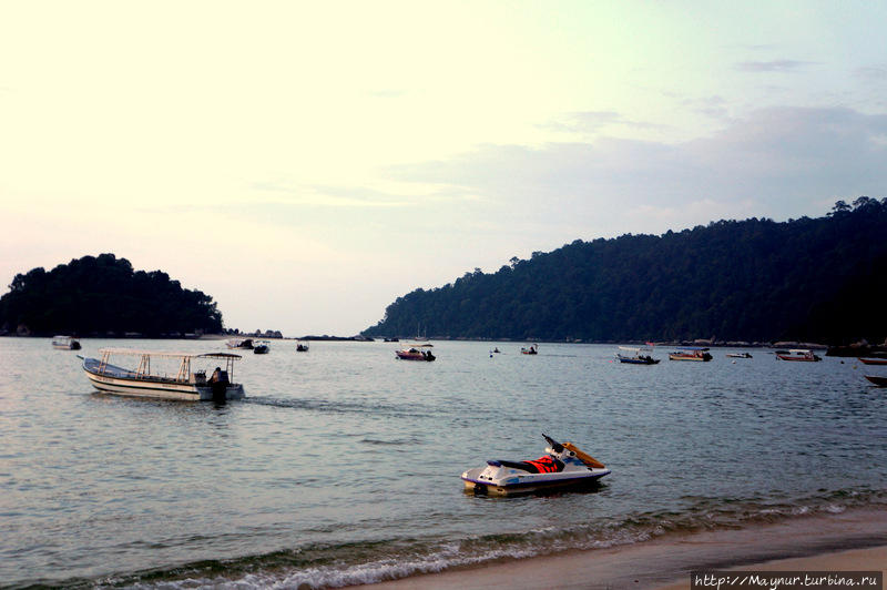 Лумут,  остров  Пангкор,  пляж  и  опять  Лумут... Лумут, Малайзия