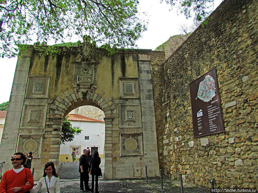 вход в крепость