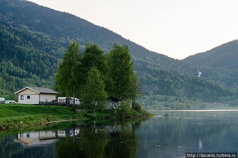 Спокойная и тихая Норвегия Западная Норвегия, Норвегия