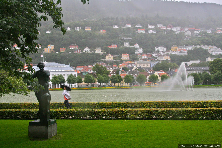 Чистенький и мокренький Берген Берген, Норвегия