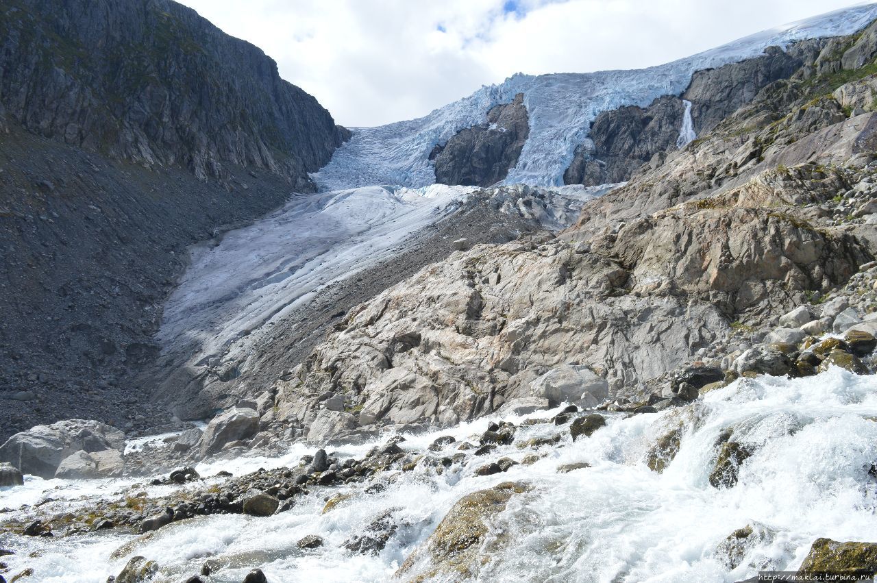 Ледниковый период. Ледник Фолгефонна Фолгефонна Национальный Парк, Норвегия