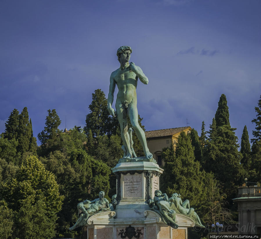 Италия, Флоренция. Площадь Микеланджело Флоренция, Италия