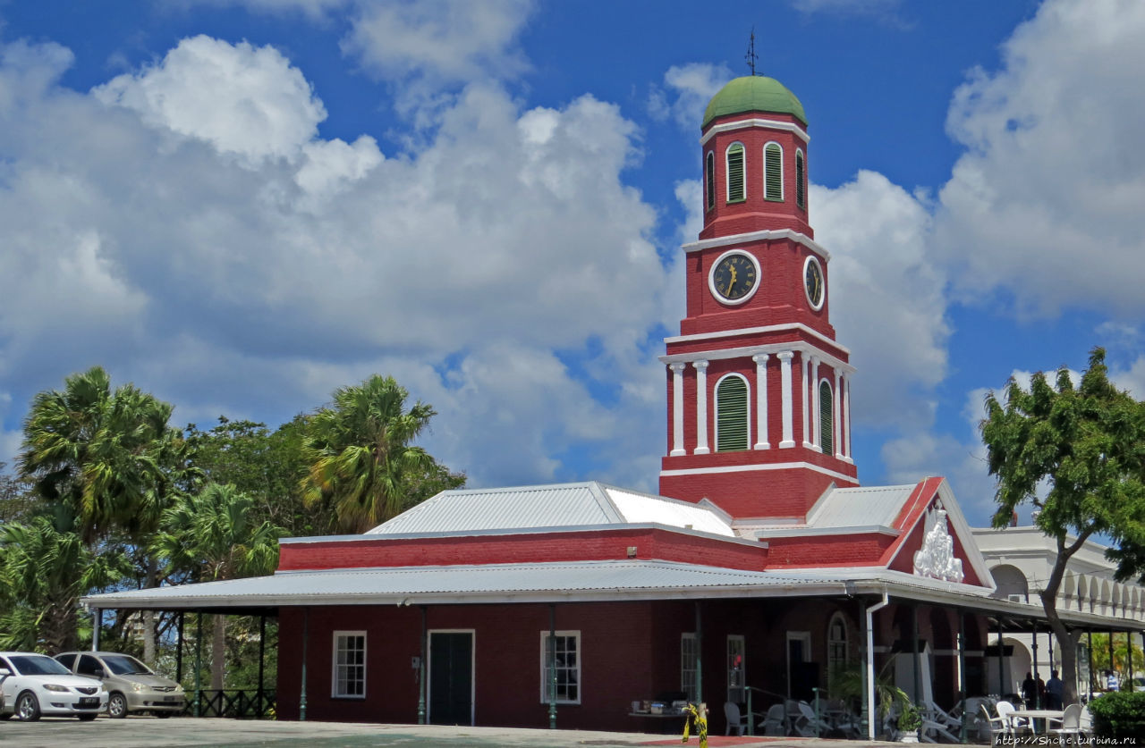 Исторический Гарнизон и часовая башня Бриджтаун, Барбадос