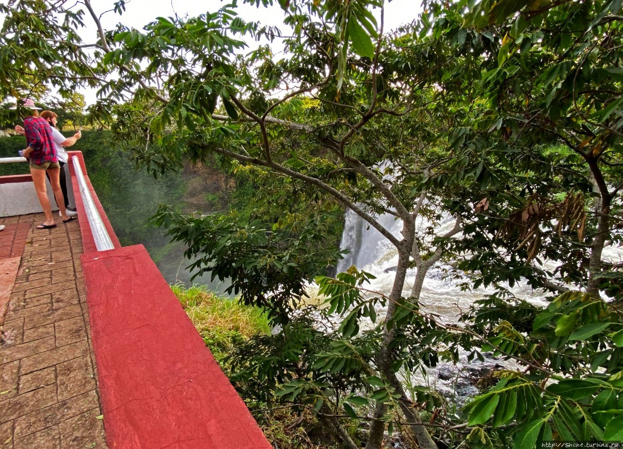 Водопад Эйипантла Сальто-де-Эйипантла, Мексика