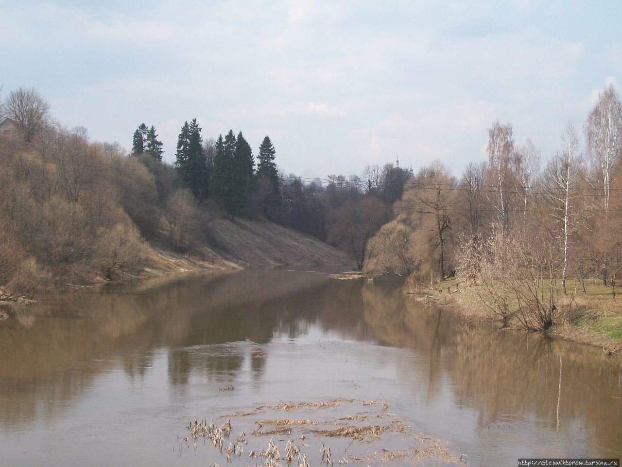 Прогулка по городу на Пасху Верея, Россия