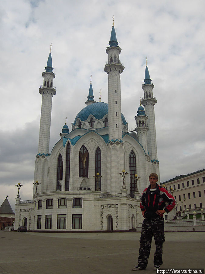 Мечеть, расположенная в самом сердце Кремля. Казань, Россия