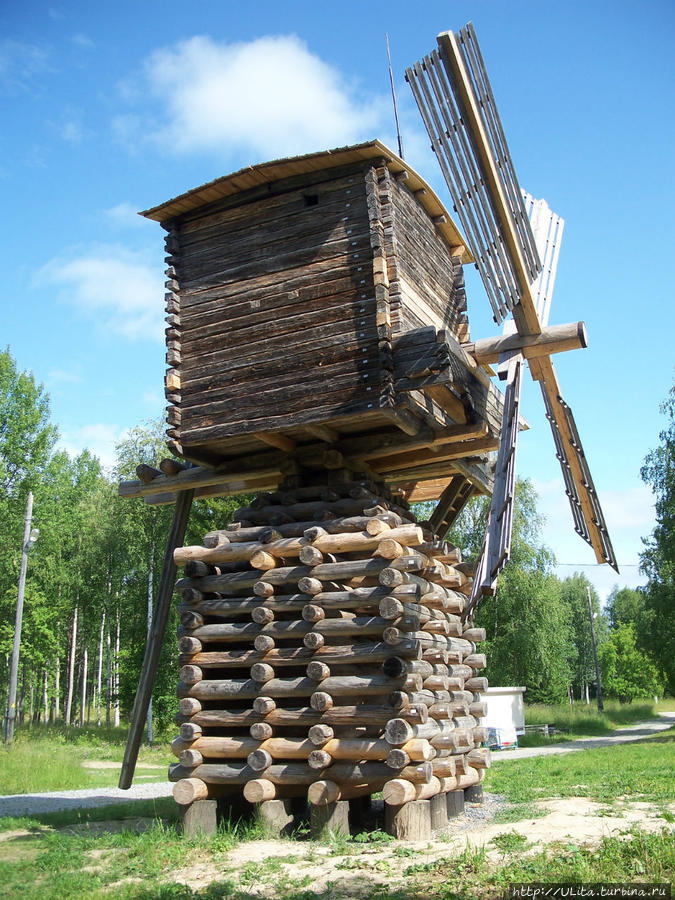 музей Малые Корелы, мельница Архангельская область, Россия